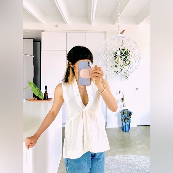 COS Linen Tank Top - Picture 2 of 2